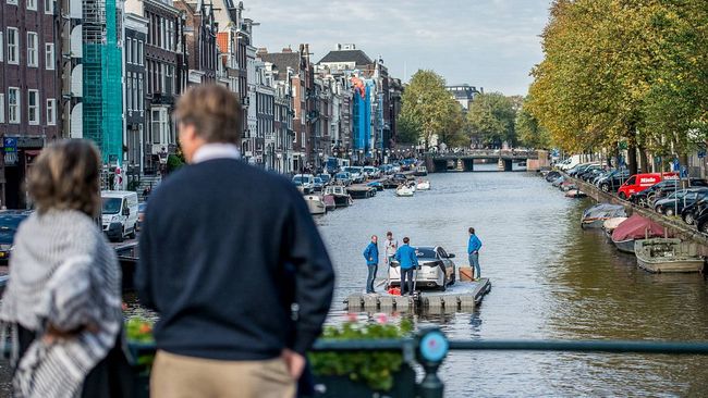 Promotie ponton voor bedrijf